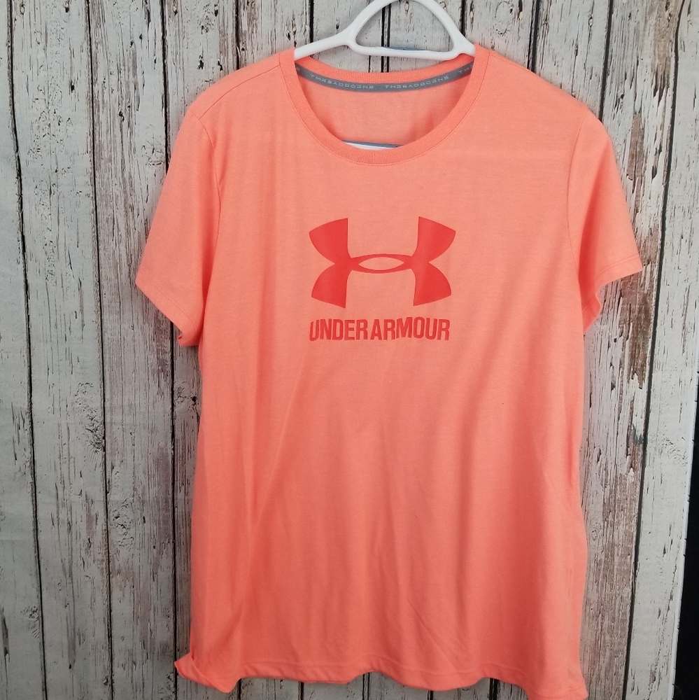 Under Armour Salmon Orange Shirt